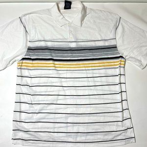 Blue gear Mens polo white shirt